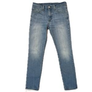 Levi’s 511 Jeans Mens 32x30 Slim Fit Light Wash Denim Faded Distressed